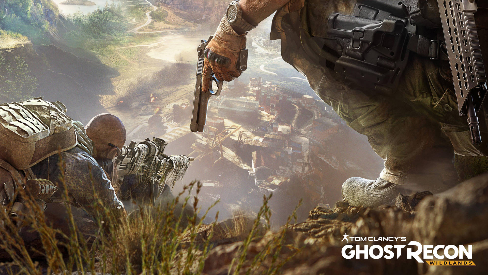 Thrilling Action In Tom Clancy's Ghost Recon Wildlands Background