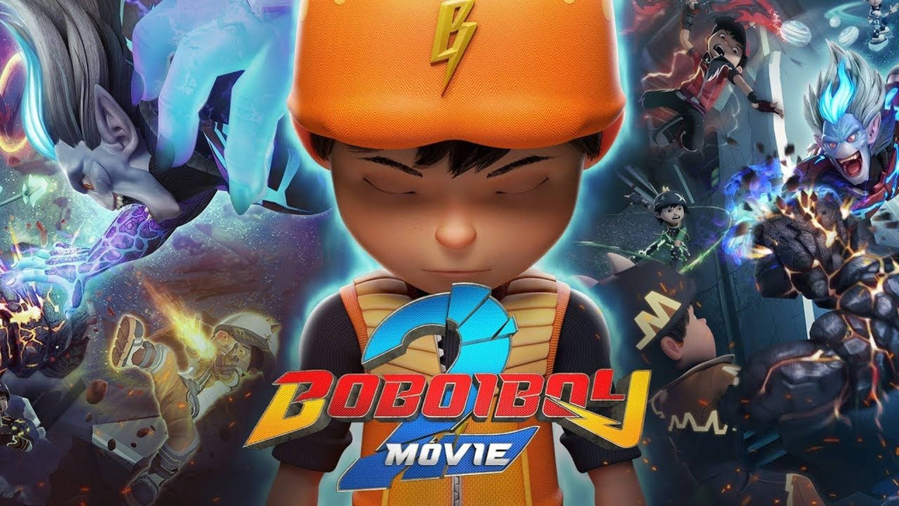 Thrilling Animation In Boboiboy Hd Movie Sequel Background