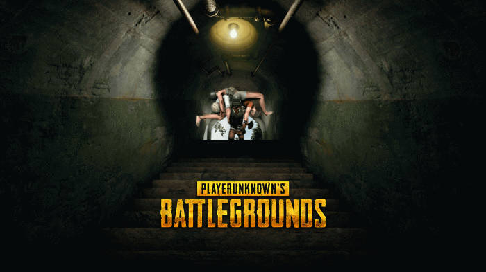 Thrilling Escape - Pubg Action In The Tunnel