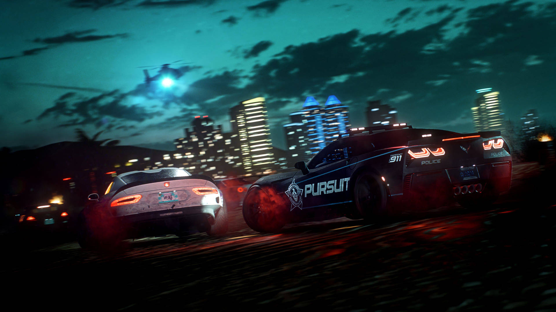 Thrilling Nighttime Police Chase In Need For Speed Heat