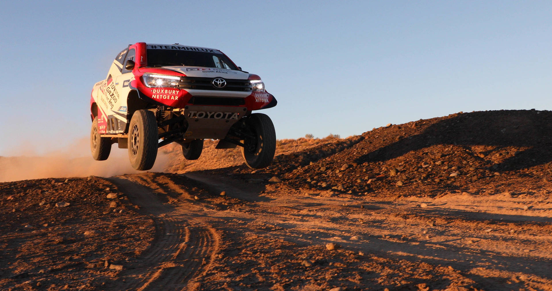 Thrilling Performance By Team Hilux At The Dakar Rally