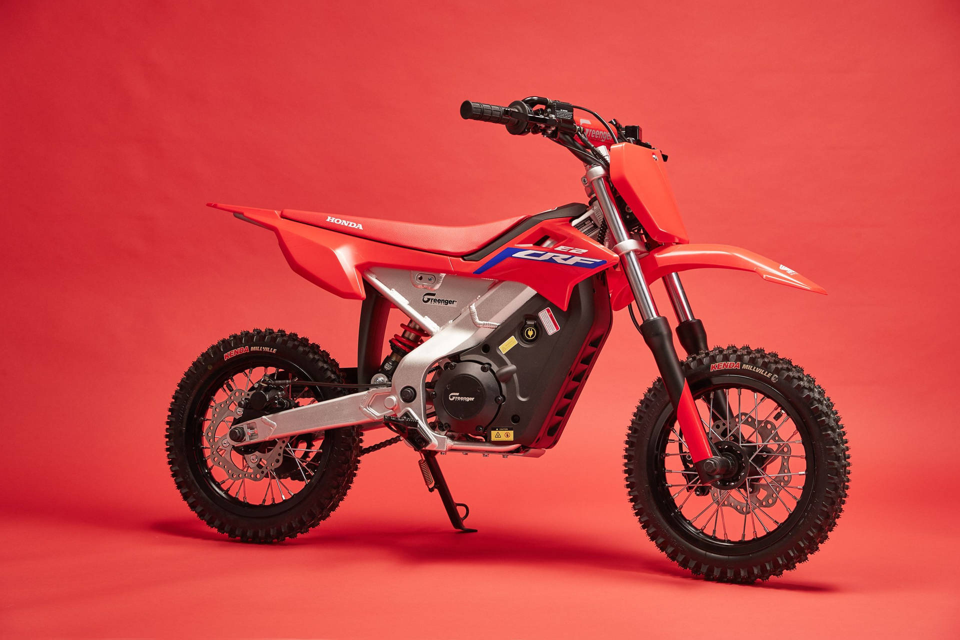 Thrilling Red Electric Dirtbike