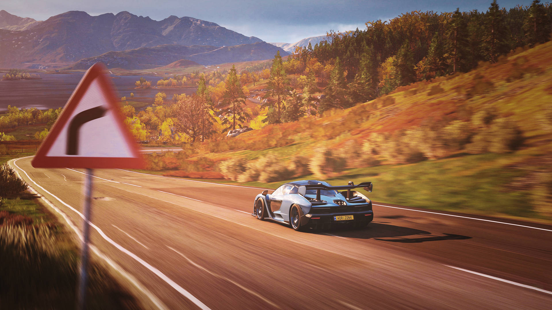 Forza Horizon 4k保时捷935背景下的惊险体验
