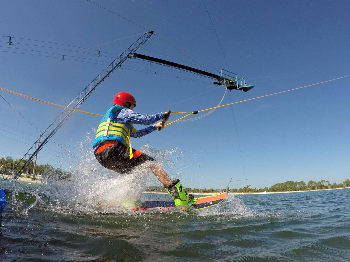 Thrills And Spills Of A Wakeboarding Enthusiast