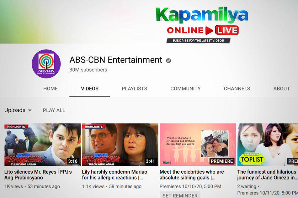 Thrills Of Abs-cbn Entertainment Background