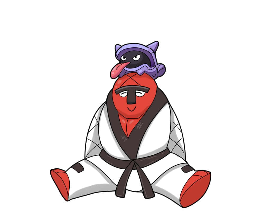 “throh And Shellder, Ready For Battle” Background