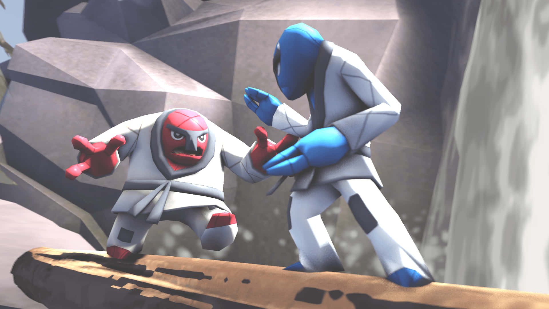 Throh And Swak Sparring Background