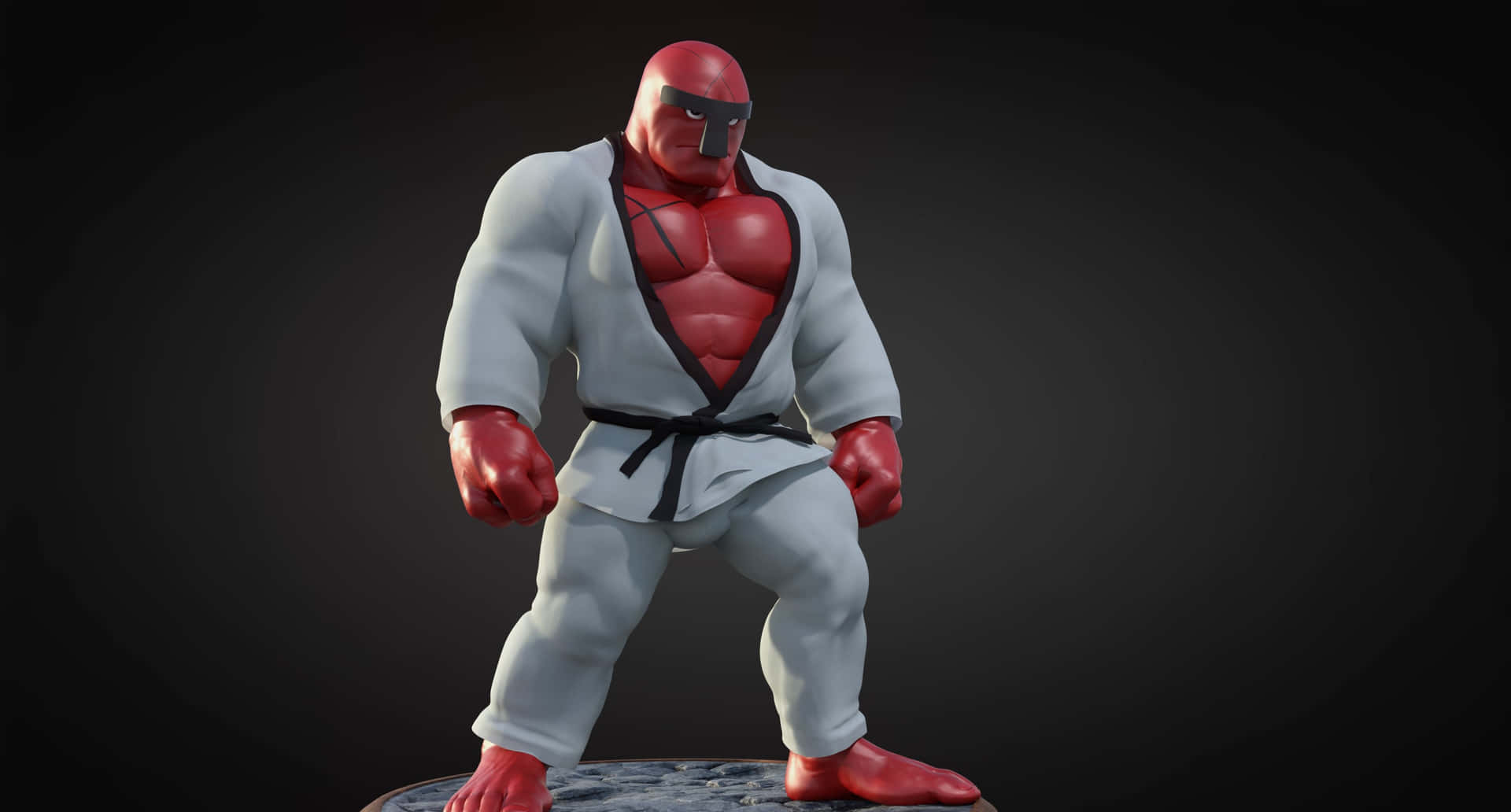 Throh Collectible Figurine Background
