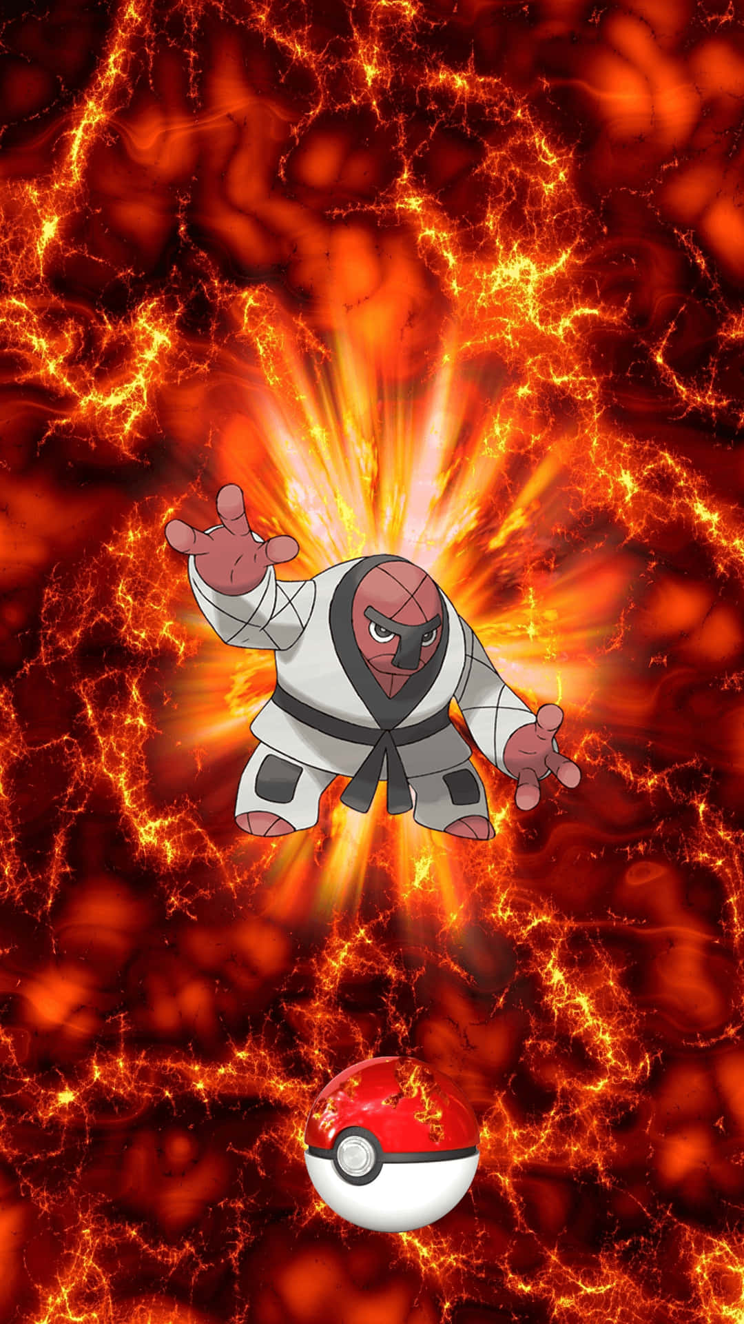 Throh Fiery Background Background