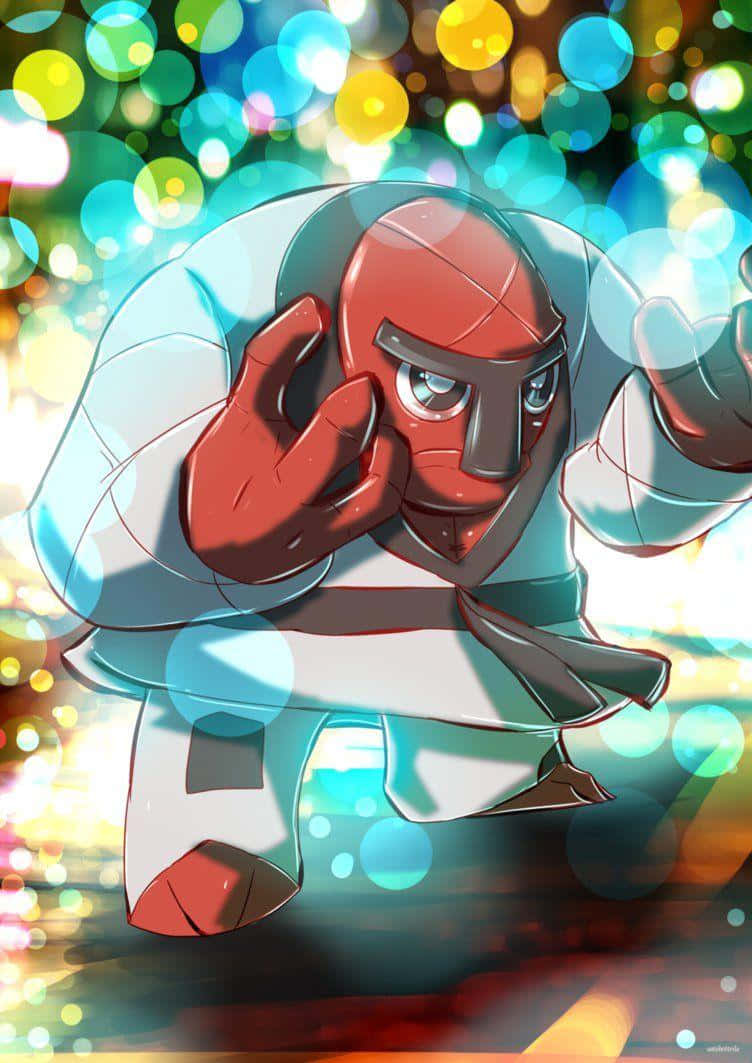Throh Light Orbs Background