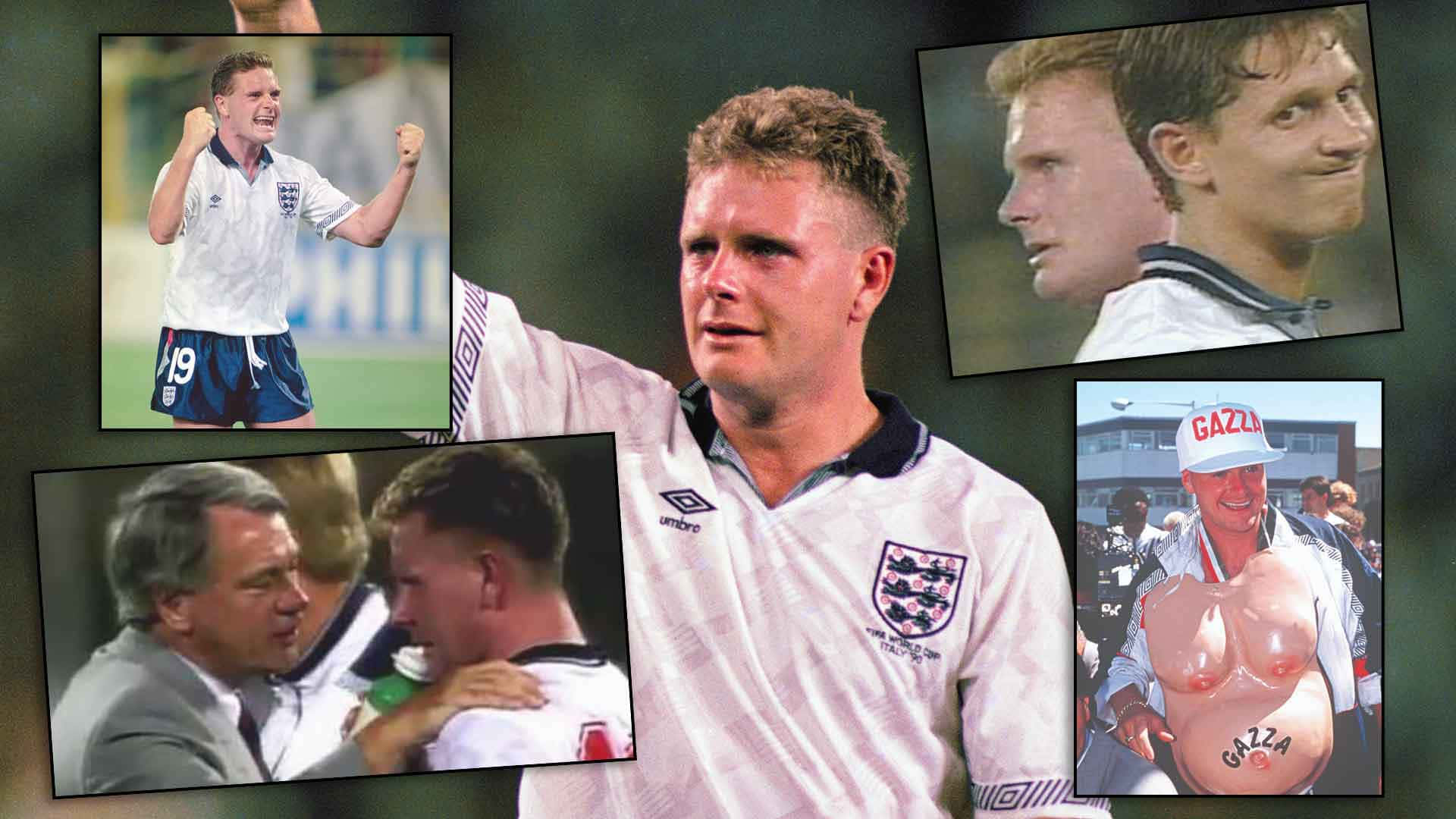 Through The Years Paul Gascoigne Background