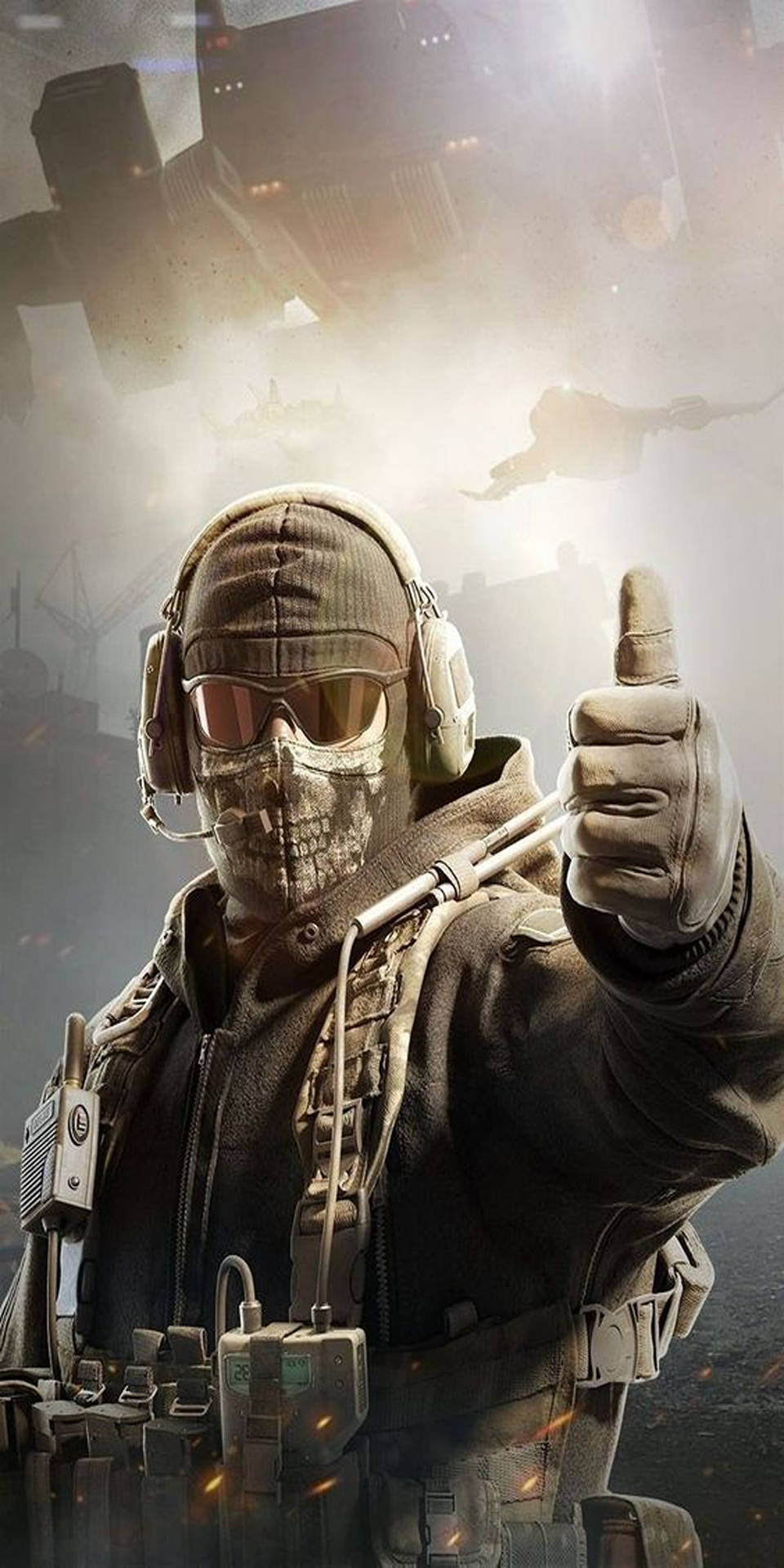 Thumbs Up Call Of Duty Phone Background