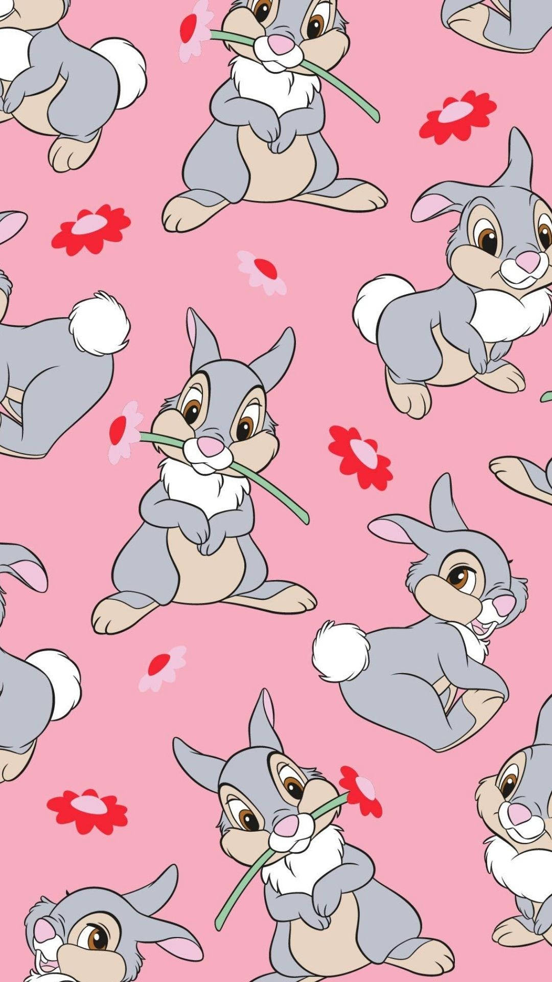 Thumper And Flowers Pattern
