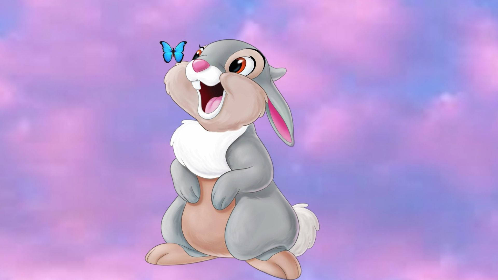 Thumper Butterfly Background