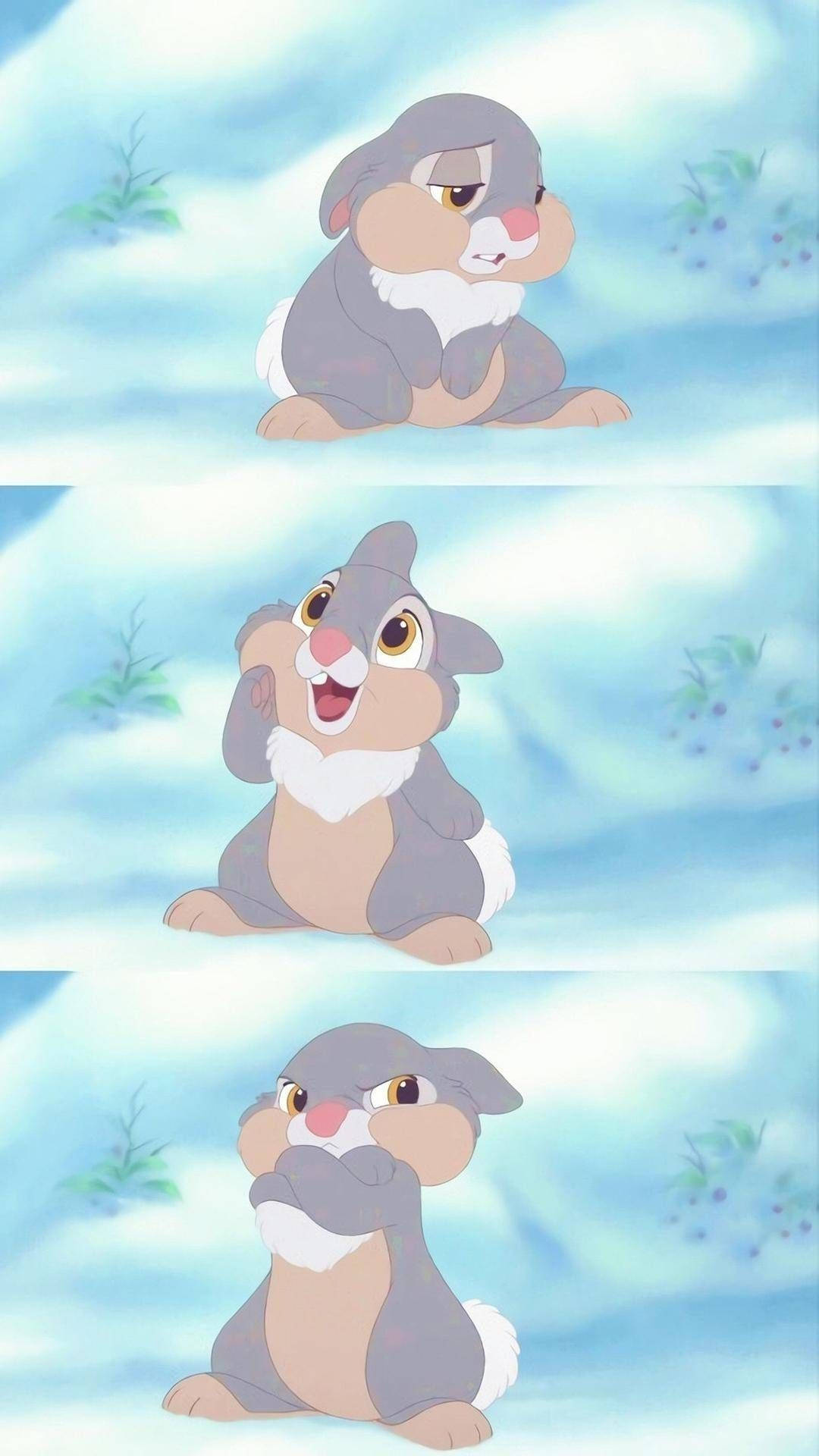 Thumper Emotions Collage Background