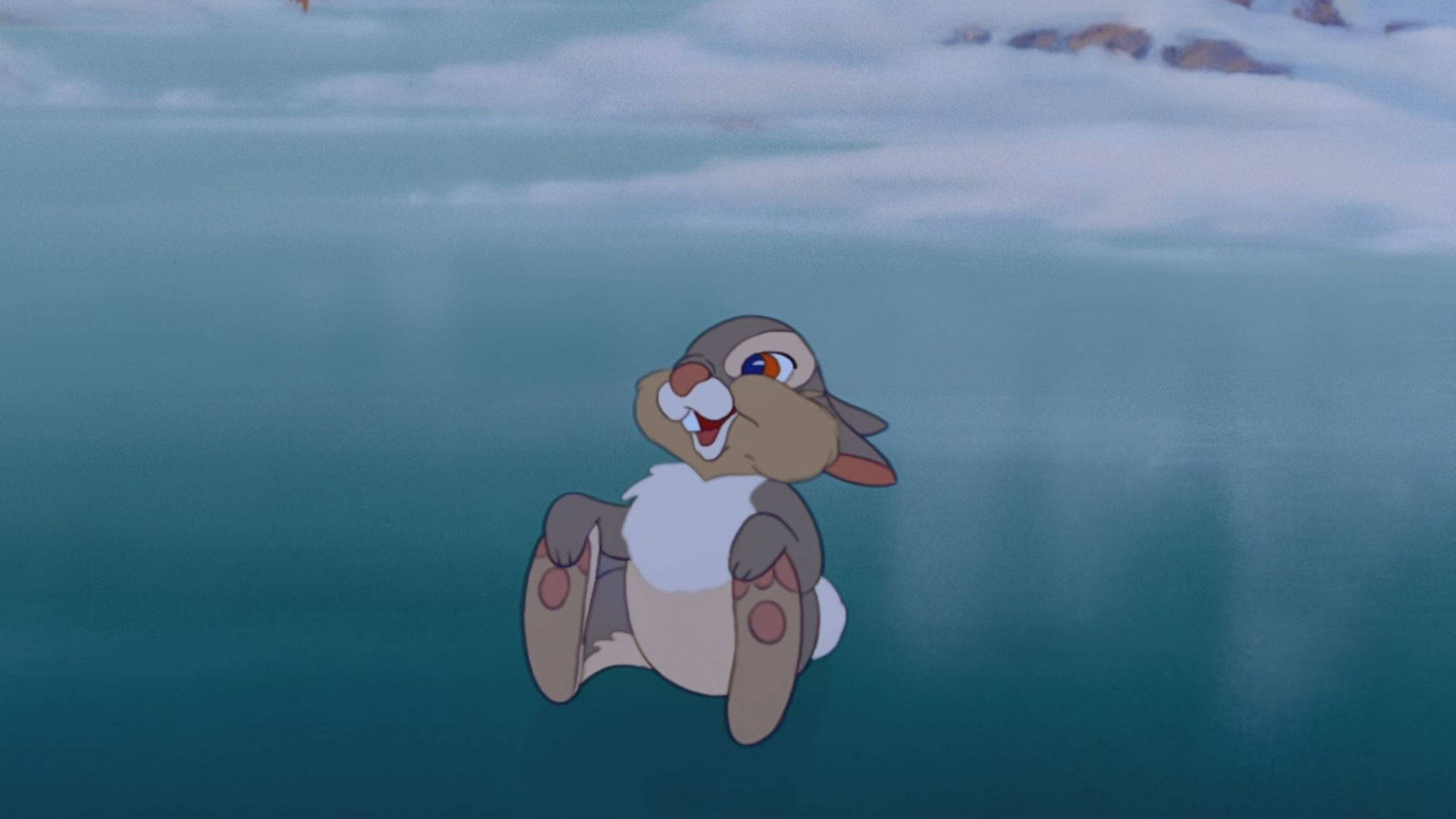 Thumper On Ice Background
