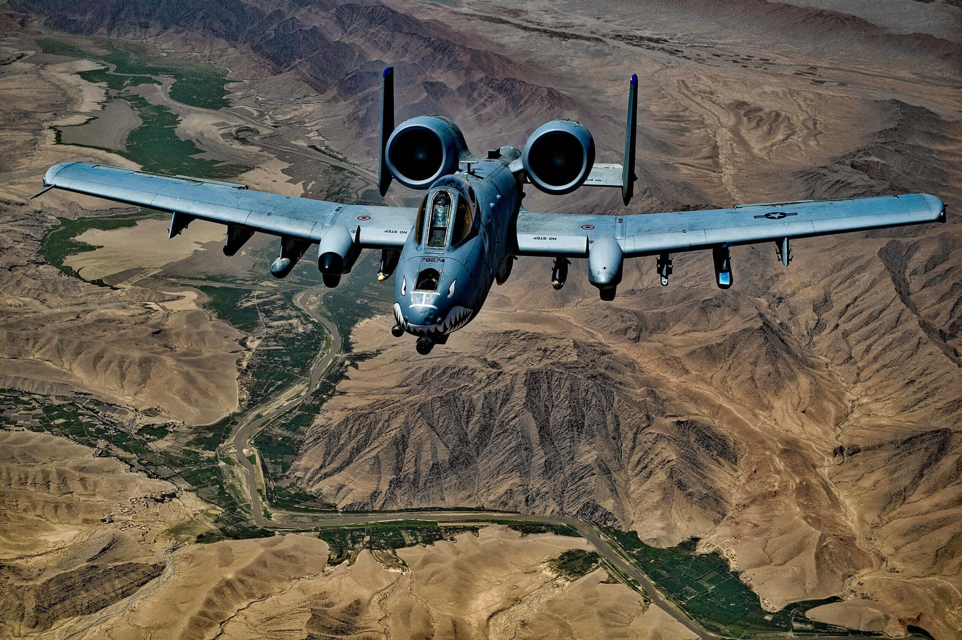 Thunderbolt 2 Military Plane Background