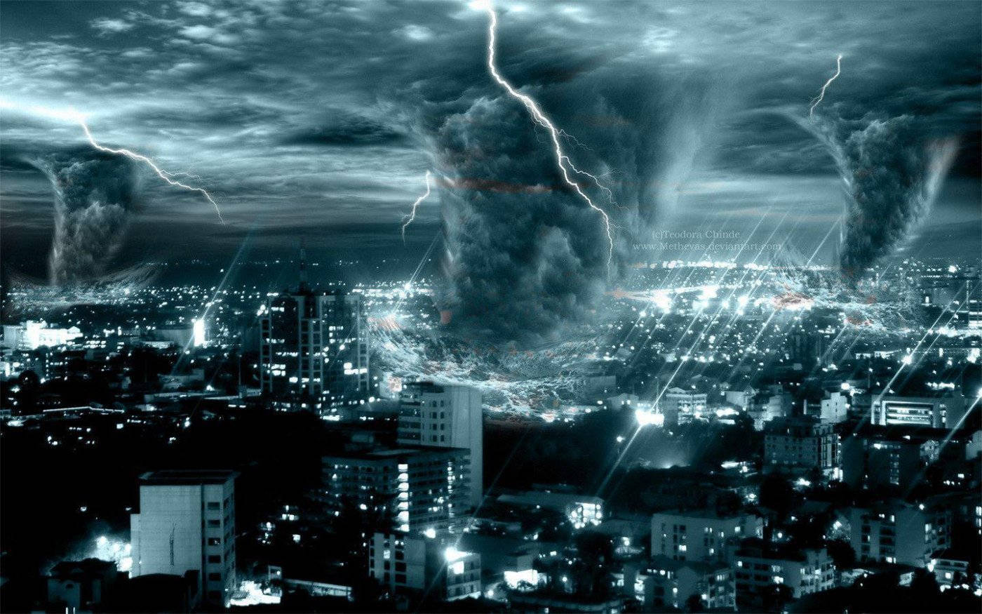 Thunderstorm Tornado Storm Background