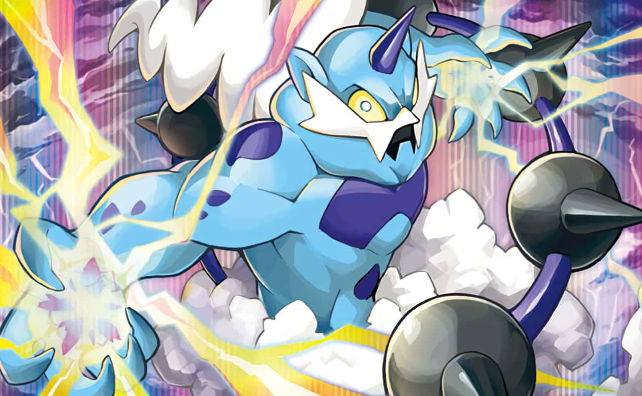 Thundurus Angry Eyes Background