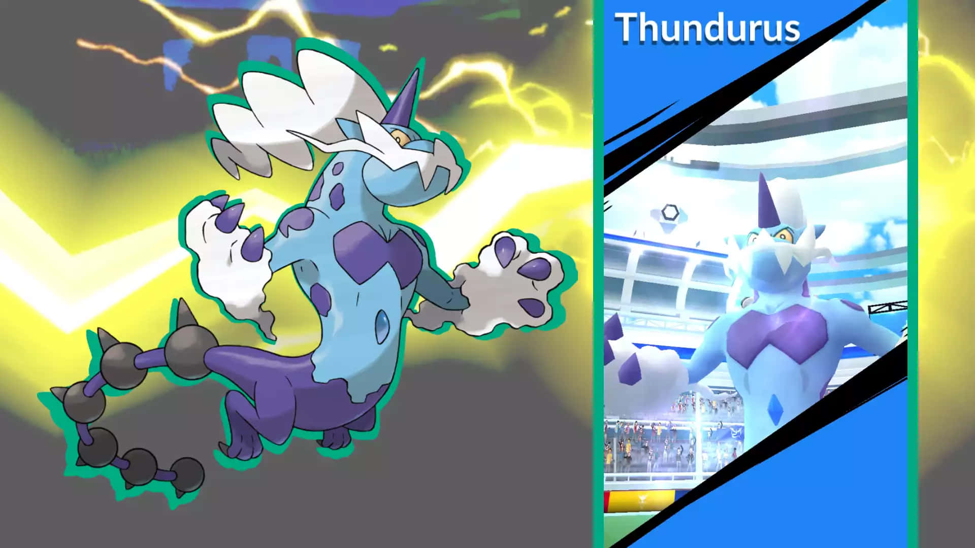 Thundurus Card Background