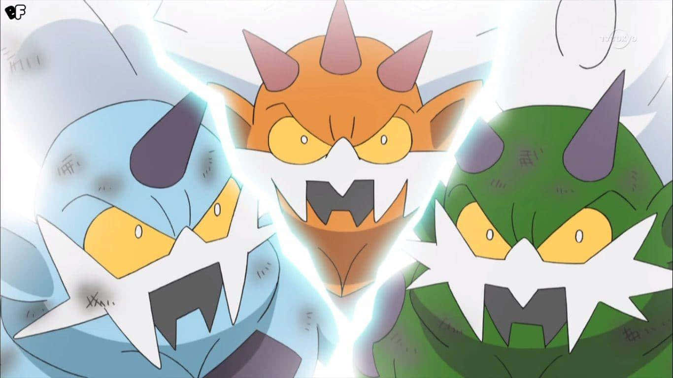 Thundurus Landorus And Tornadus Background