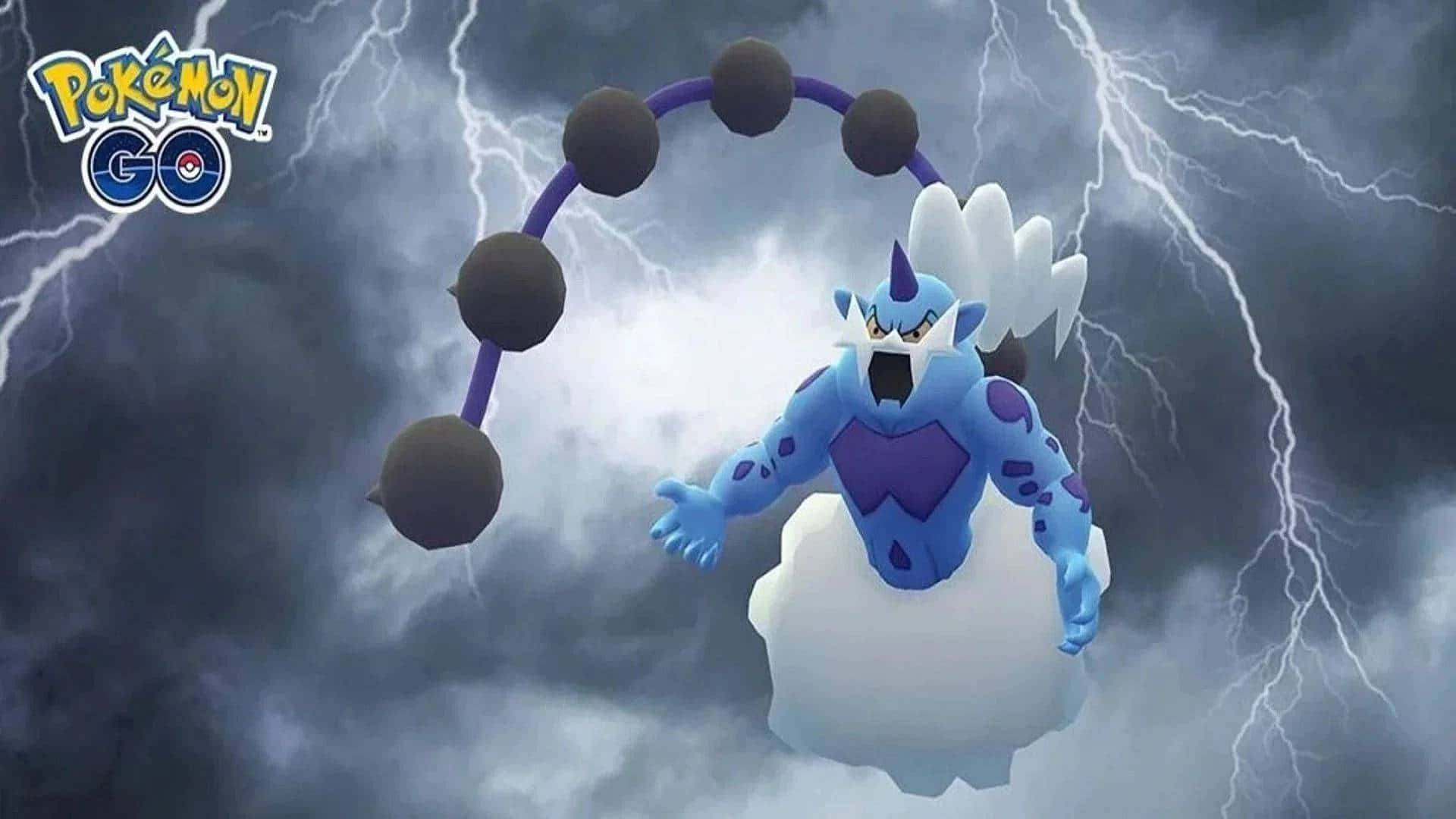 Thundurus Pokemon Go Lightning Background