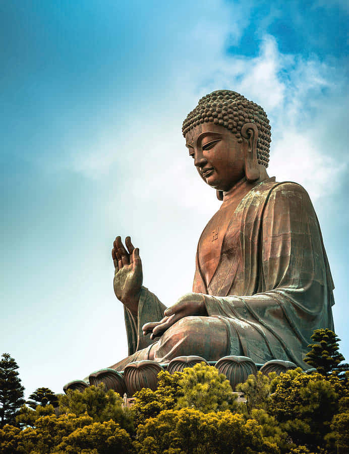 Tian Tan Buddha Background