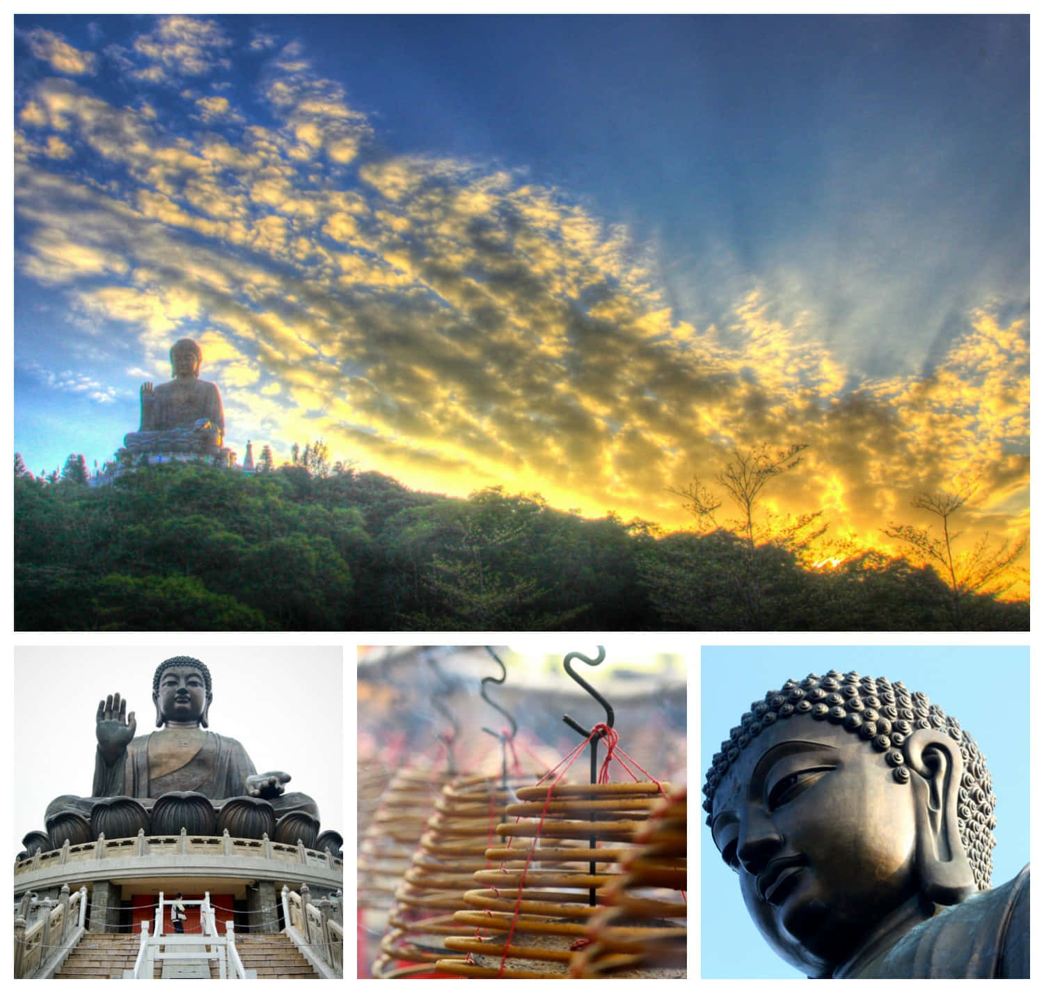 Tian Tan Buddha Background
