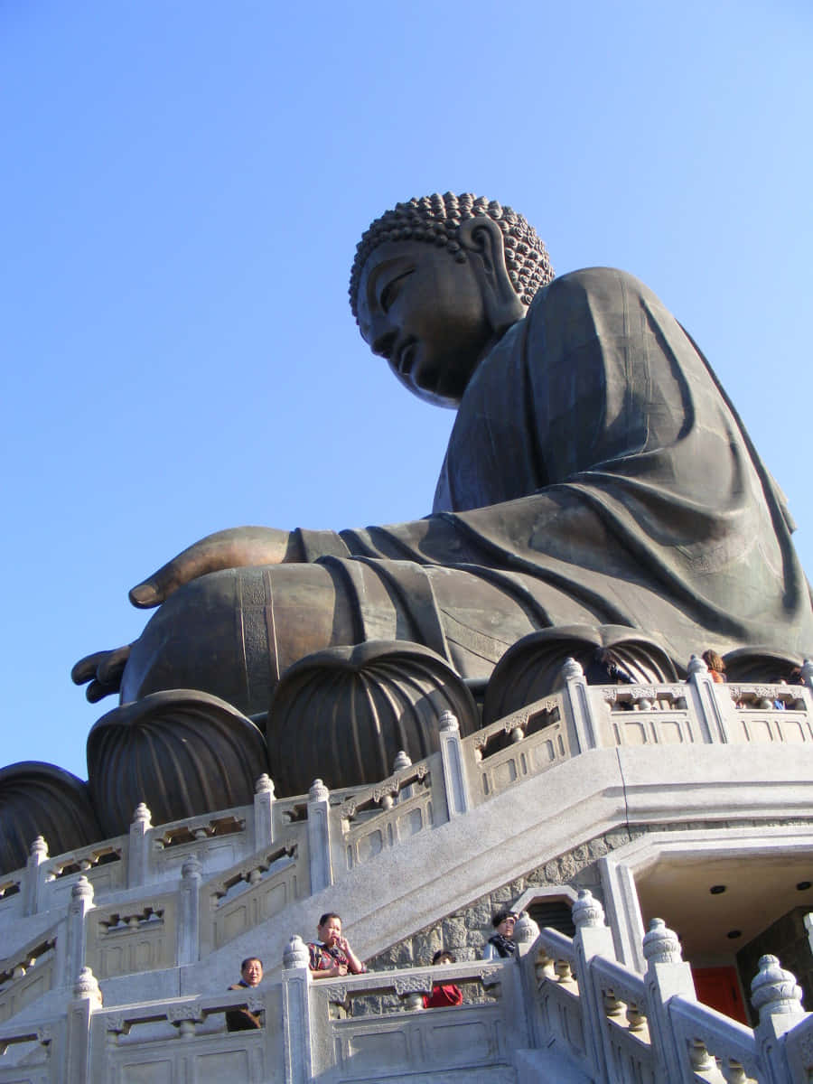 Tian Tan Buddha Background