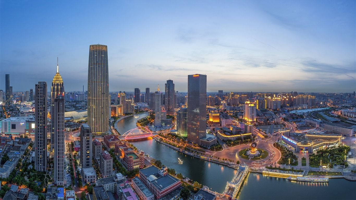 Tianjin China Aerial View