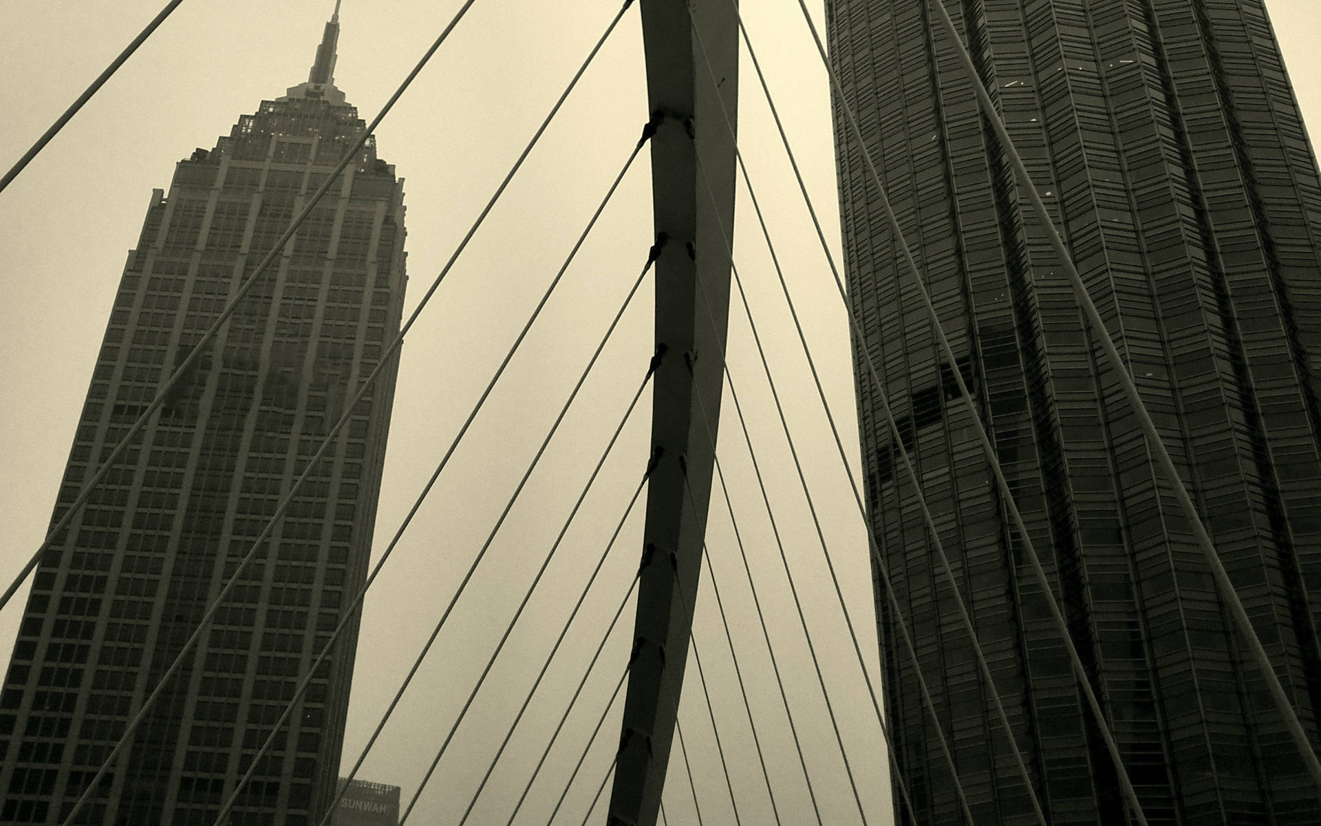 Tianjin Hai River Bridge View Background
