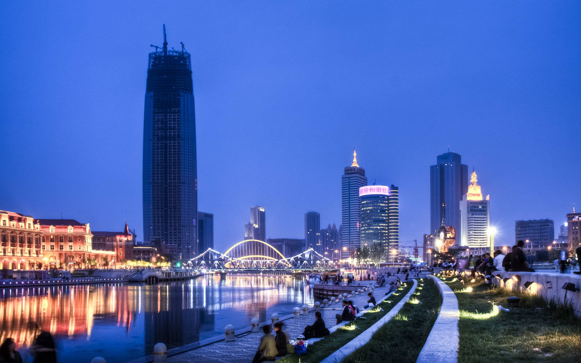 Tianjin Tourist Attraction Background