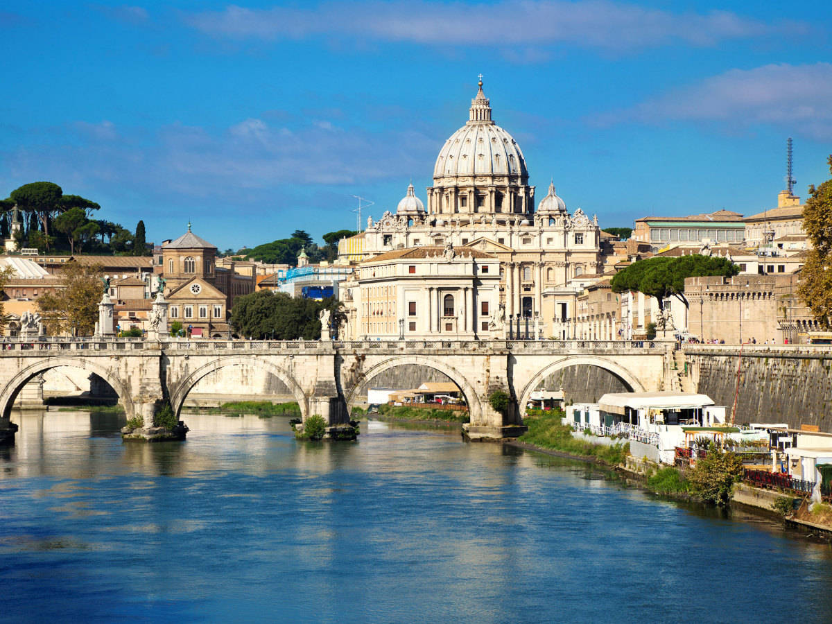 Tiber In Vatican During Daytime Background