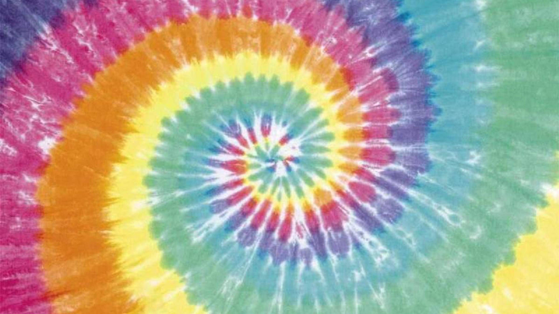 Tie Dye Rainbow Background