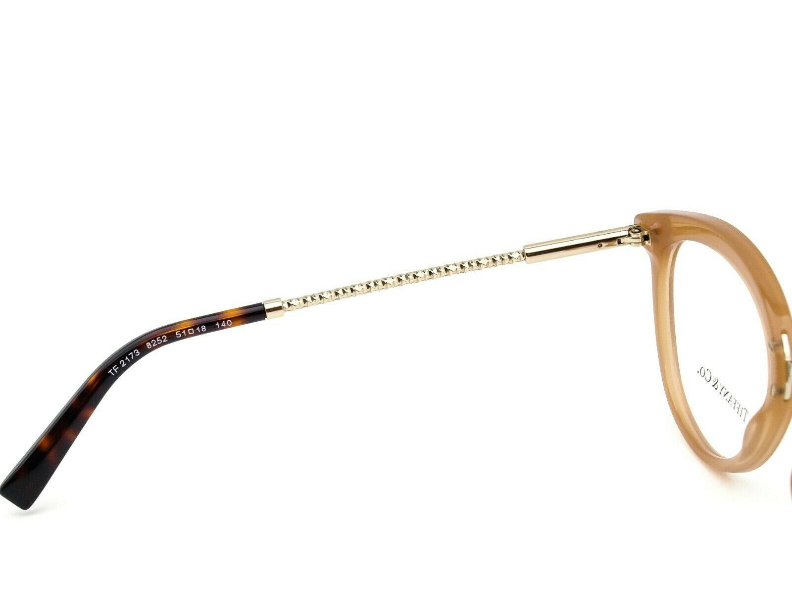 Tiffany & Co. Tf 2173 F 8252 Opal Camel Eyeglasses Background