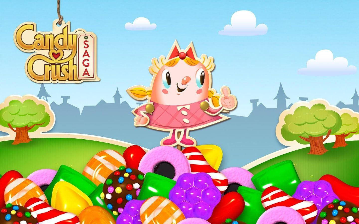 Tiffi In The Candy Crush Saga Background