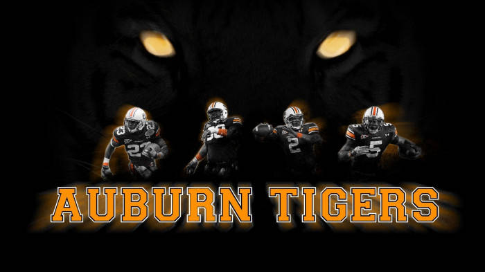 Tiger Eyes Auburn Football Background