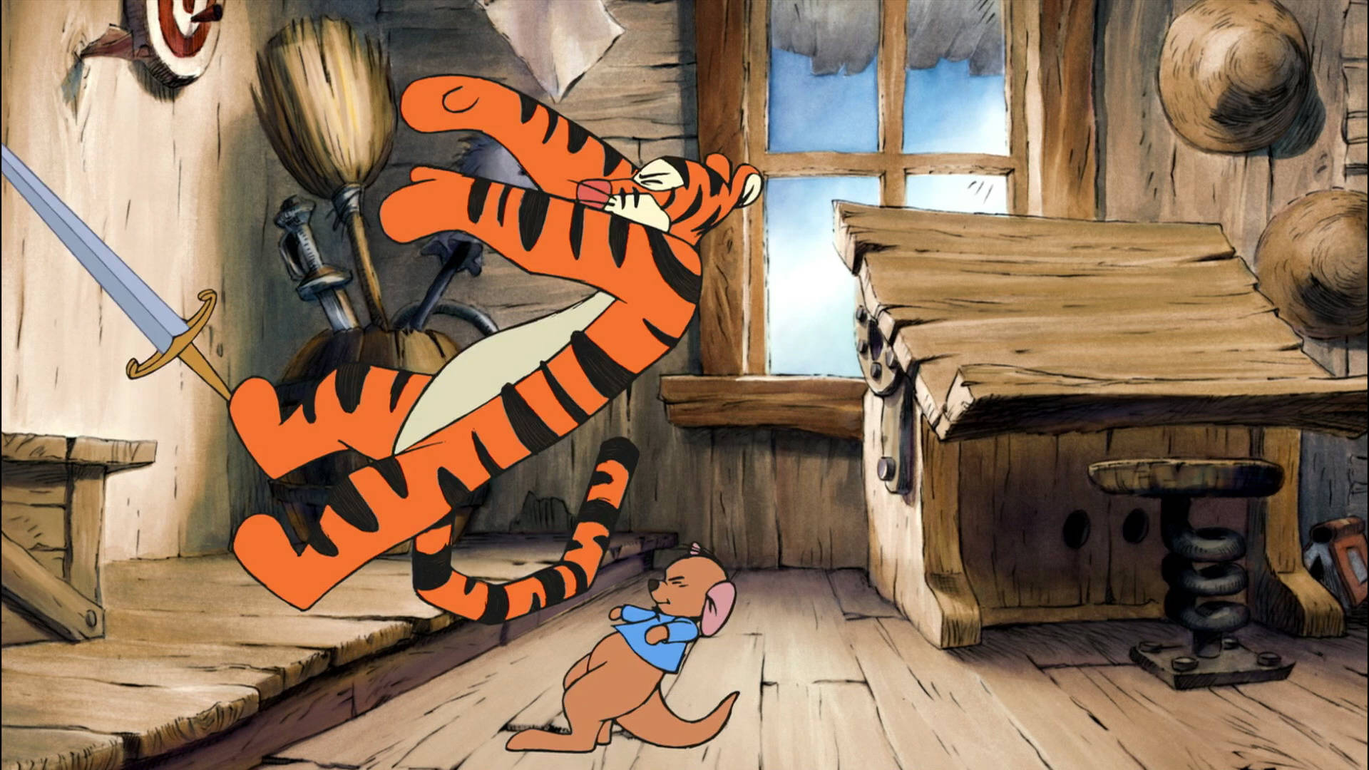 Tigger And Roo Fall