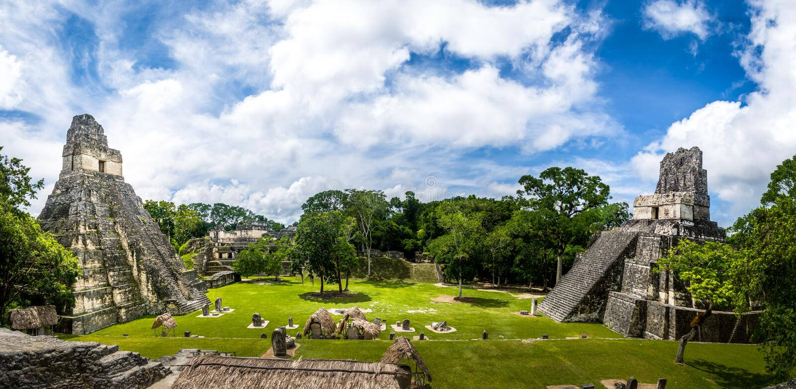 Tikal Landscape Background