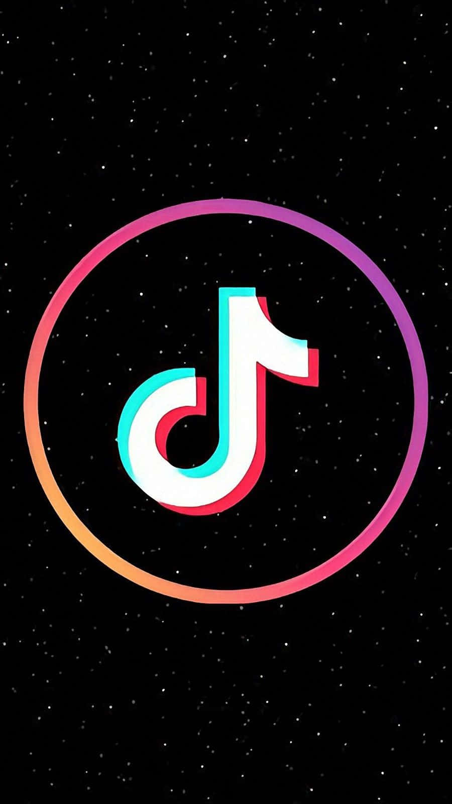 Tiktok Aesthetics Logo Background