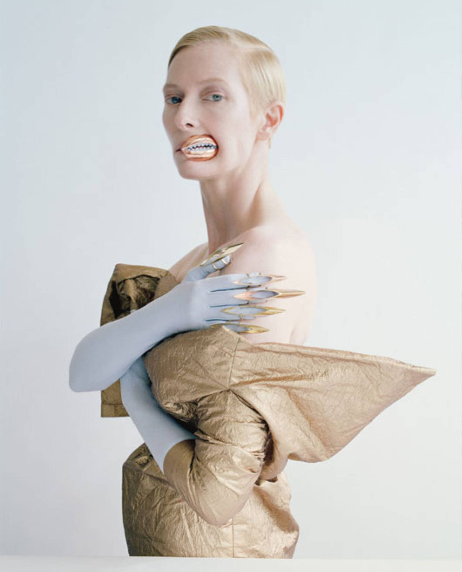 Tilda Swinton British Actress Makeup