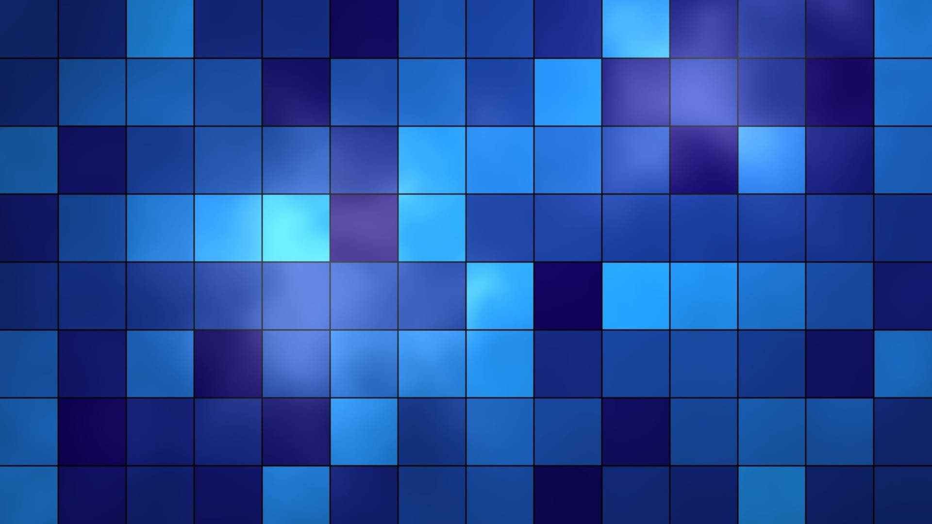 Tiles Creating Blue Checkered Background