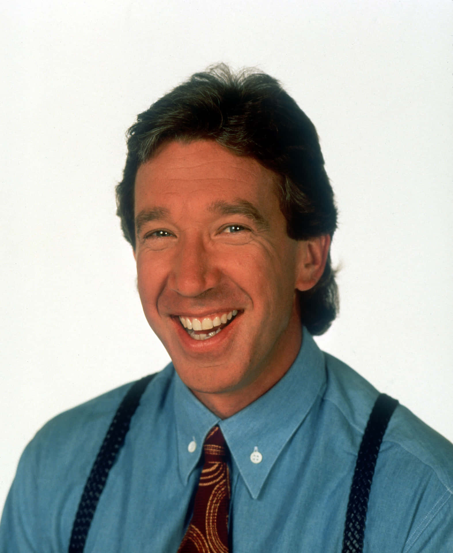 Tim Allen In A Contemplative Pose Background