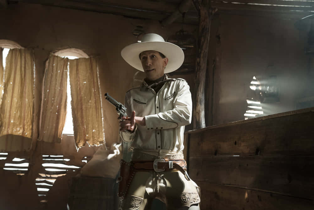 Tim Blake Nelson At A Press Event