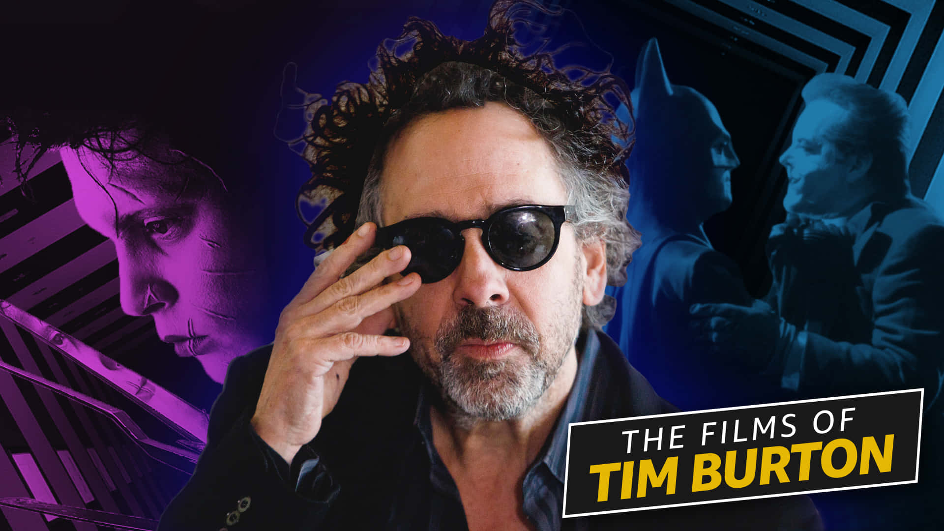 Tim Burton At The Helm Of Creativity. Background