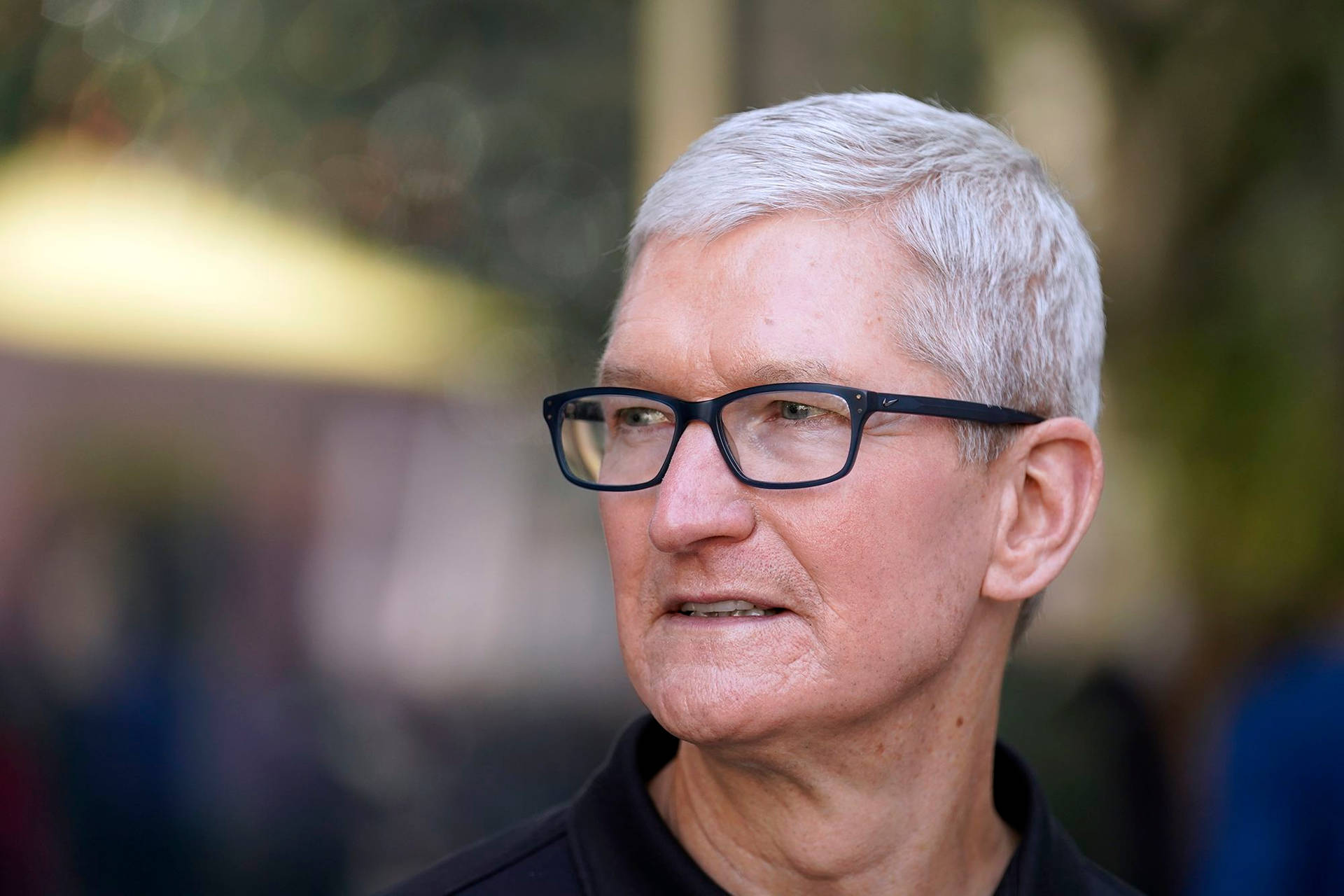 Tim Cook Ceo Apple Old Age Background