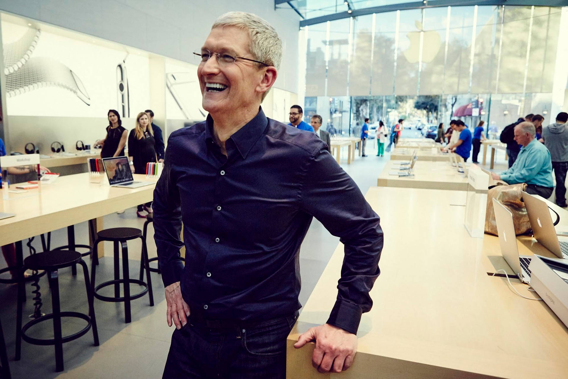 Tim Cook Most Influential People Of The Year Background