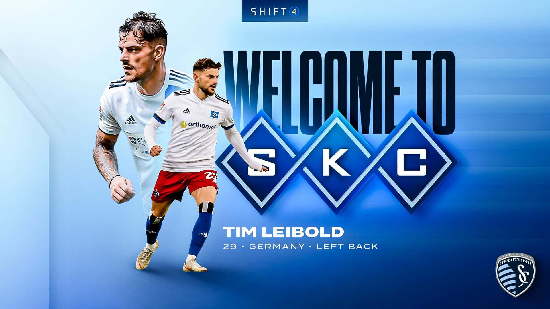 Tim Leibold Of Sporting Kansas City Background