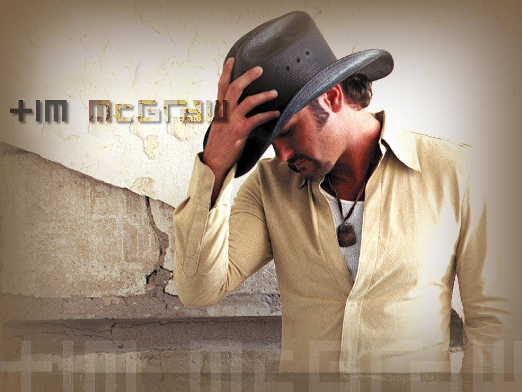 Tim Mcgraw Looking Down Background