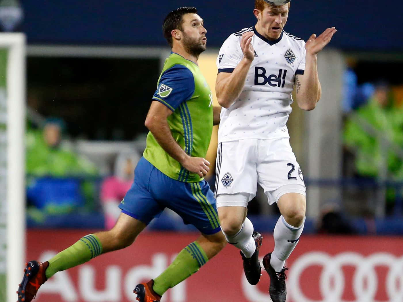 Tim Parker, #26 Of Vancouver Whitecaps Fc, In Action Background
